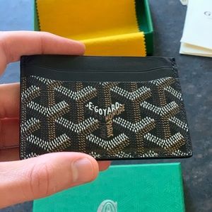 goyard mens card case